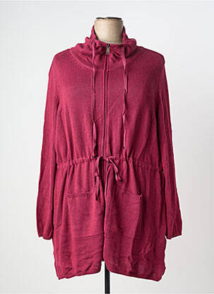 Veste casual poches violet SHEEGO femme