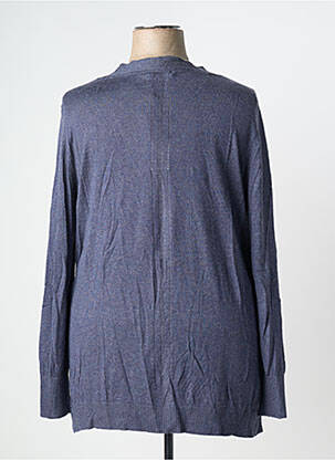 Gilet manches longues stretch bleu SHEEGO femme