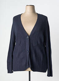 Gilet manches longues stretch bleu SHEEGO femme