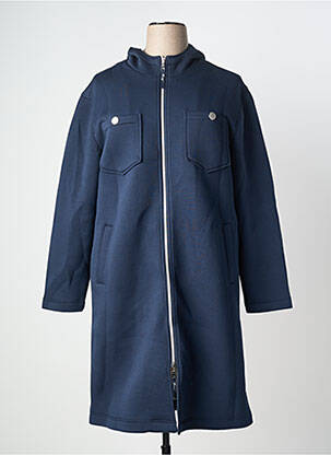 Veste casual coupe droite bleu SHEEGO femme