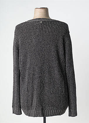 Gilet manches longues stretch noir SHEEGO femme