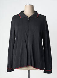 Veste casual coupe cintrée noir SHEEGO femme