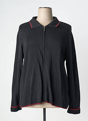 Veste casual coupe cintrée noir SHEEGO femme