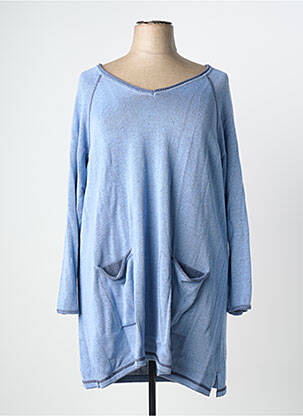 Pull tunique bleu SHEEGO femme