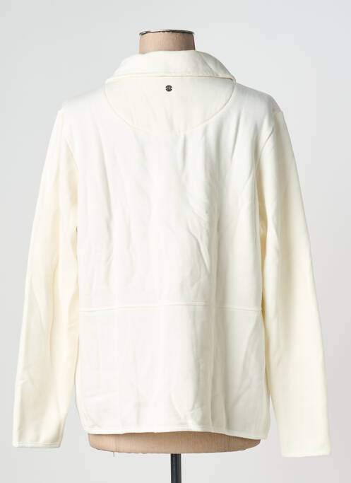 Veste casual coupe droite beige SHEEGO femme