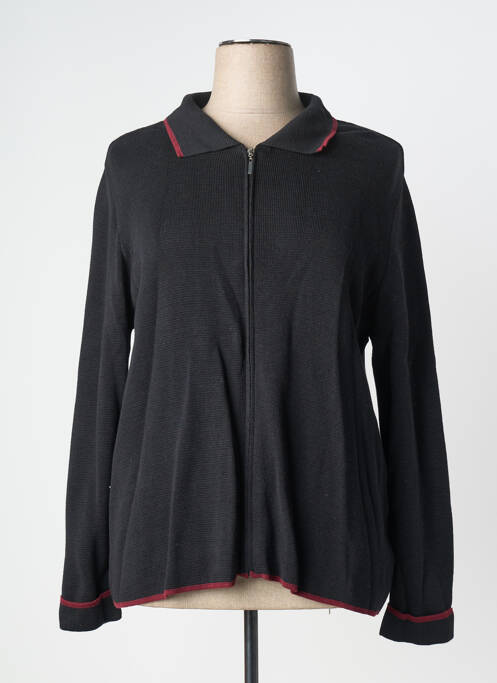 Veste casual coupe cintrée noir SHEEGO femme
