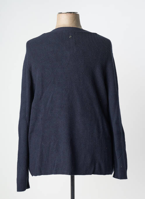 Gilet manches longues bleu SHEEGO femme