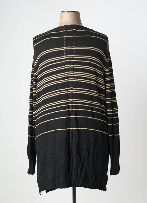 Gilet manches longues noir SHEEGO femme