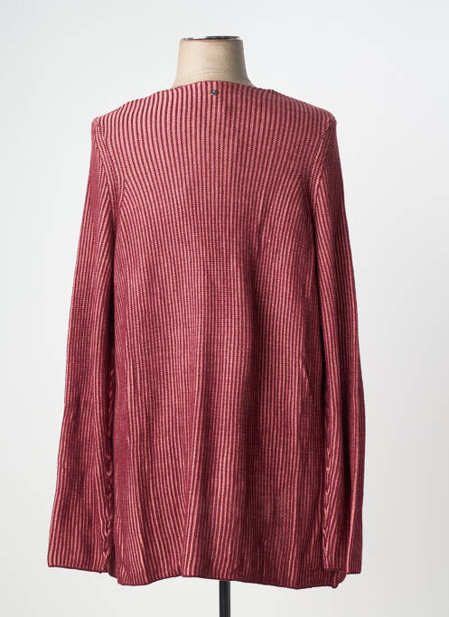 Gilet manches longues rose SHEEGO femme