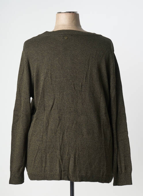 Gilet manches longues vert SHEEGO femme