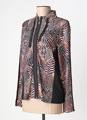 Veste casual coupe cintrée noir BARBARA LEBEK femme