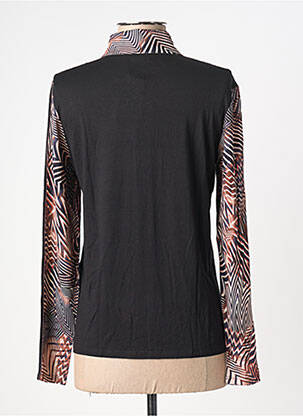 Veste casual coupe cintrée noir BARBARA LEBEK femme