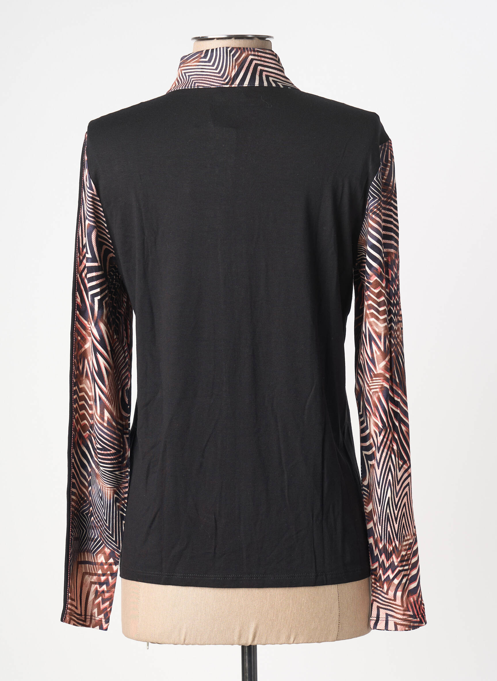 Veste casual coupe cintrée noir BARBARA LEBEK femme