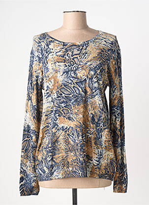 Top stretch manches longues beige BARBARA LEBEK femme