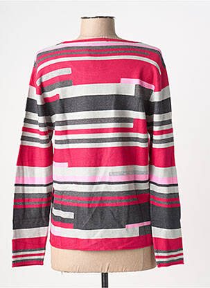 Pull coupe cintrée manches longues rose RABE femme
