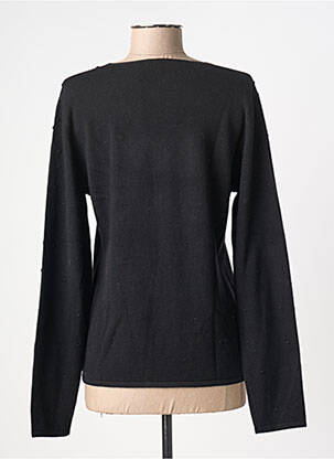 Pull coupe cintrée manches longues noir ANANKE femme
