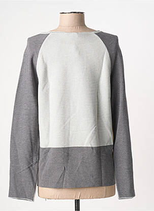 Pull coupe cintrée manches longues jaune THOMAS RABE femme