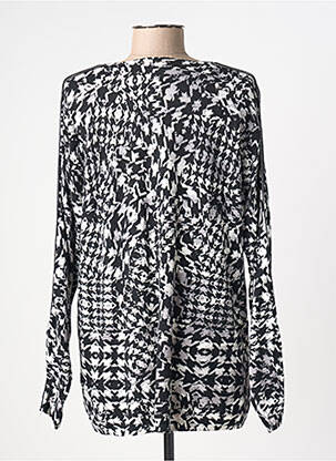 Pull coupe cintrée manches longues noir BARBARA LEBEK femme
