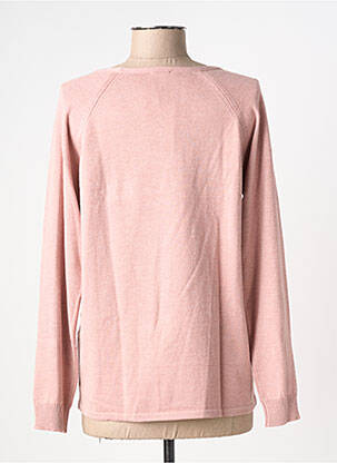 Pull coupe cintrée manches longues rose BARBARA LEBEK femme