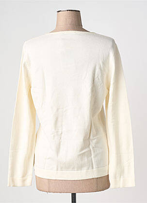 Pull coupe cintrée manches longues beige RABE femme