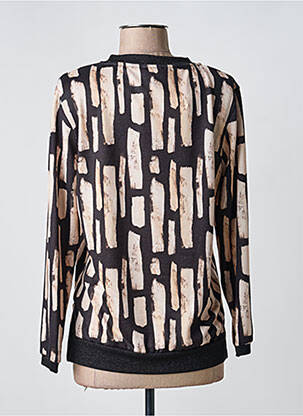 Top stretch manches longues noir TINTA STYLE femme