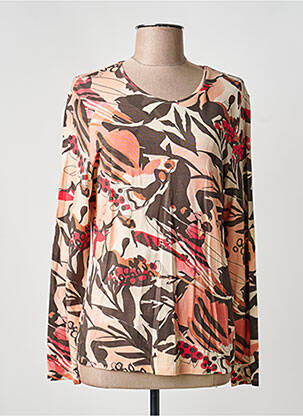 T-shirt manches longues manches longues rose BARBARA LEBEK femme