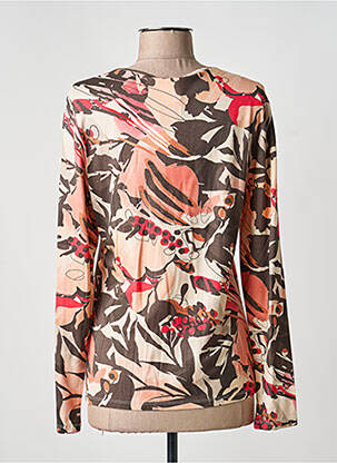 T-shirt manches longues manches longues rose BARBARA LEBEK femme
