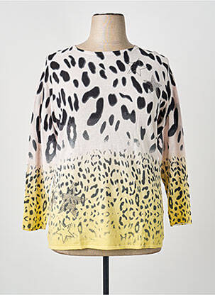 Pull col bateau manches 3/4 noir THOMAS RABE femme