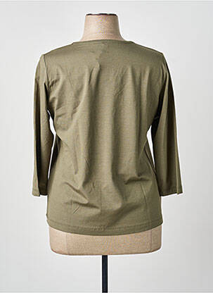T-shirt manches 3/4 manches 3/4 vert RABE femme