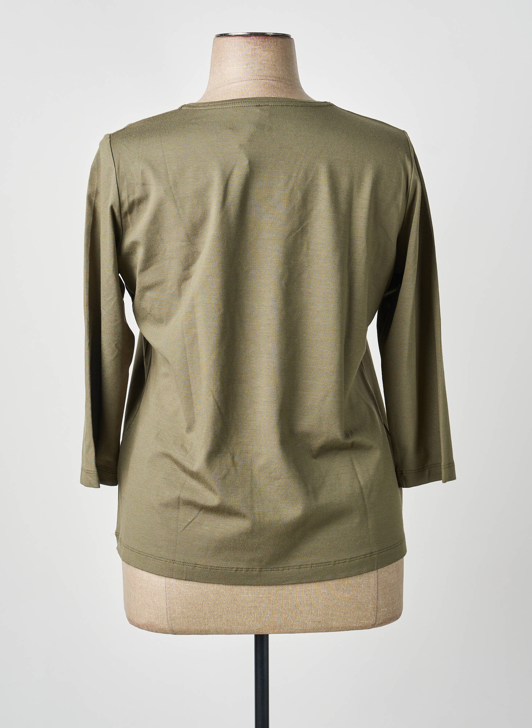 T-shirt manches 3/4 manches 3/4 vert RABE femme