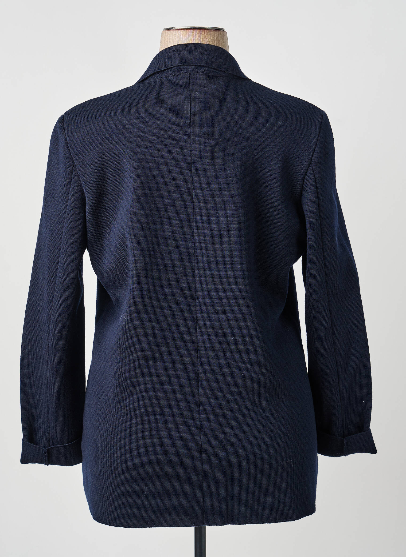 Blazer coupe cintrée bleu SAINT JAMES femme