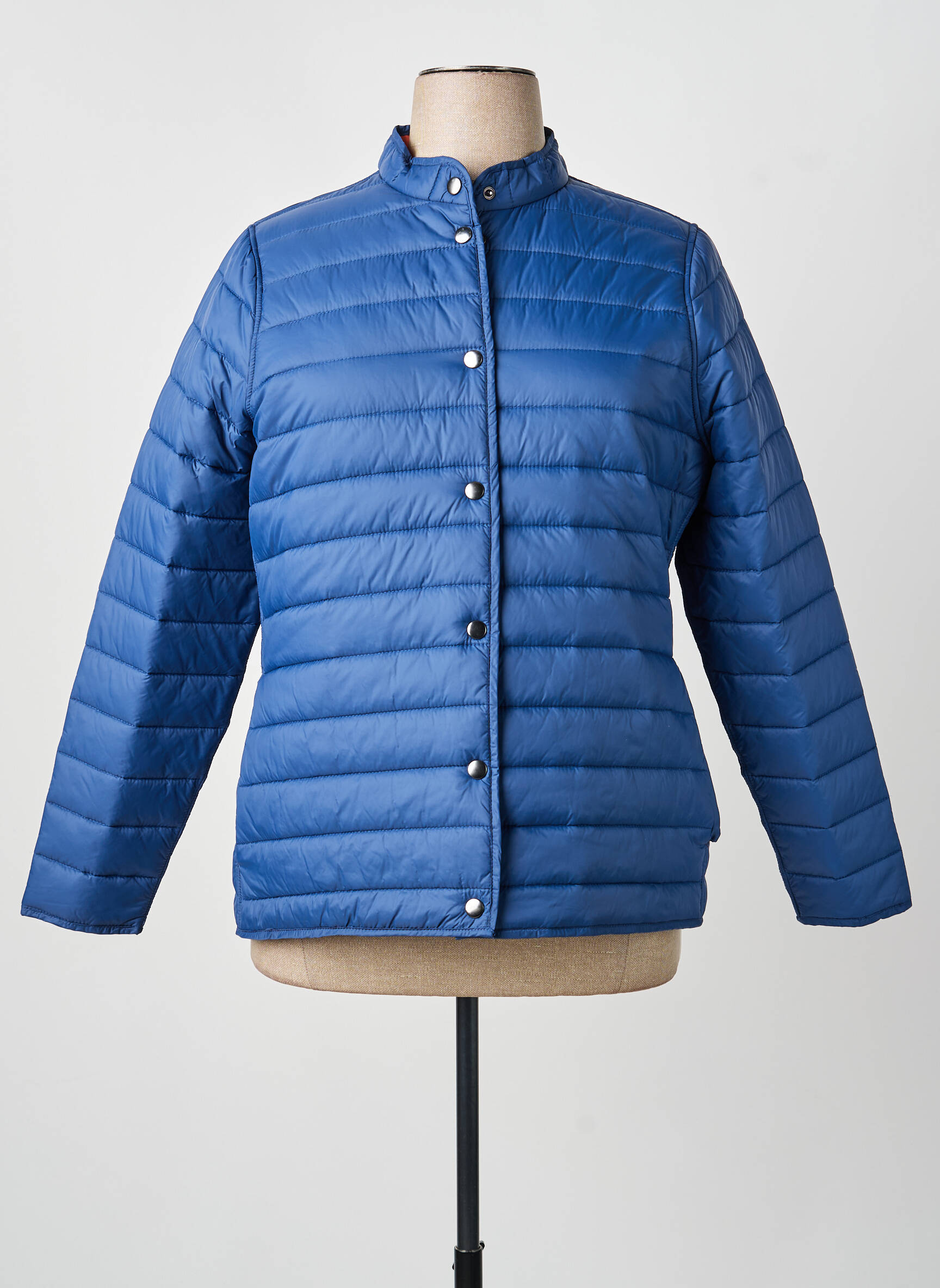 Doudoune poches sans capuche bleu GUY DUBOUIS femme
