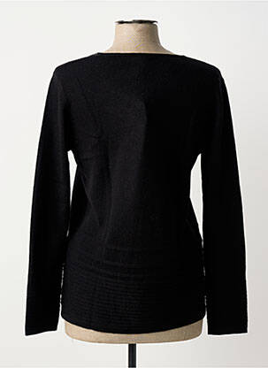 Pull coupe cintrée manches longues noir FUEGOLITA femme