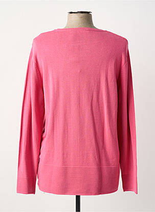 Pull coupe cintrée manches longues rose RABE femme