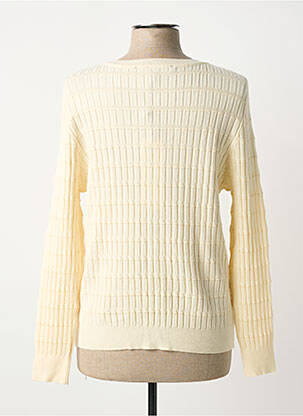 Pull coupe cintrée manches longues beige ANANKE femme