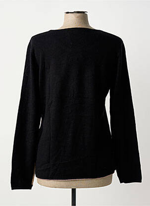 Pull coupe cintrée manches longues noir ANANKE femme