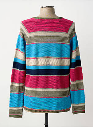 Pull coupe cintrée manches longues bleu THOMAS RABE femme