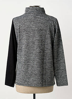 Top stretch manches longues gris MERI & ESCA femme