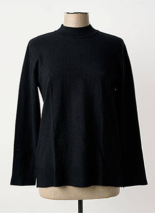 Pull coupe cintrée manches longues noir BARBARA LEBEK femme