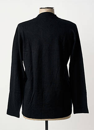 Pull coupe cintrée manches longues noir BARBARA LEBEK femme