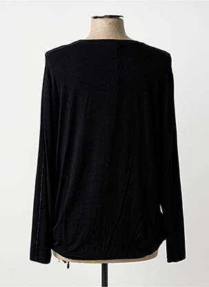 T-shirt manches longues manches longues noir TUZZI femme