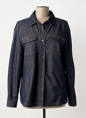 Veste casual poches bleu THOMAS RABE femme