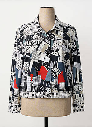 Veste casual poches noir DOLCEZZA femme