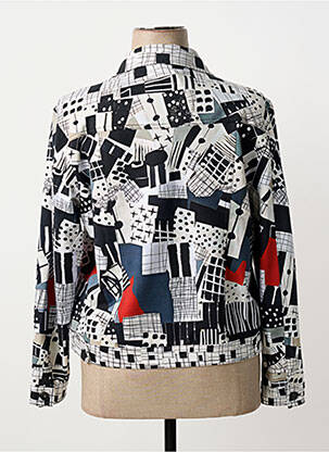 Veste casual poches noir DOLCEZZA femme