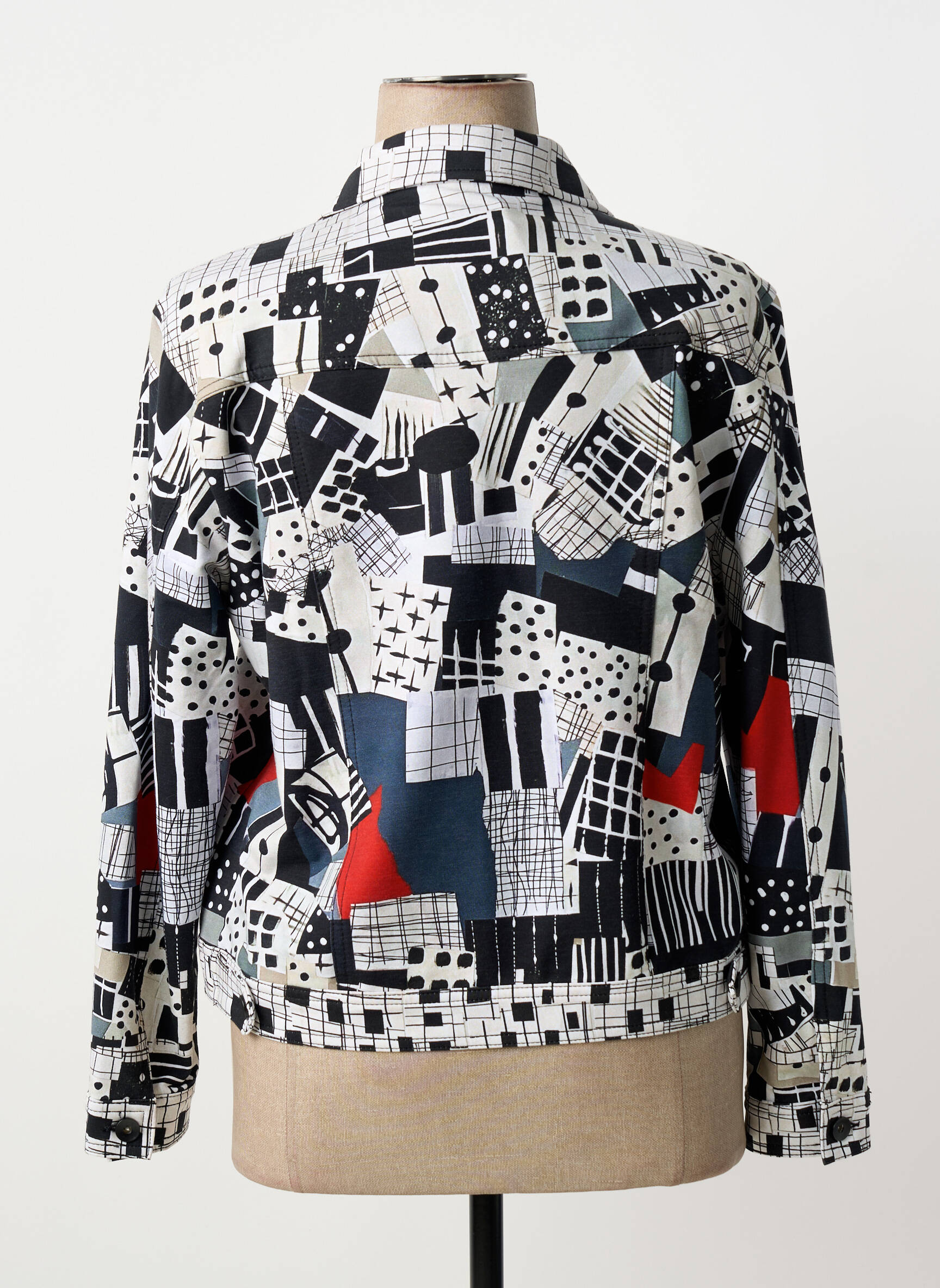 Veste casual poches noir DOLCEZZA femme