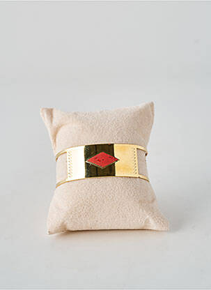 Bracelet manchette matériaux métal rouge LITTLE ETINCELLE femme