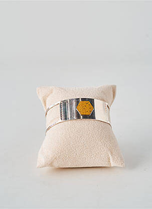 Bracelet manchette matériaux métal argent LITTLE ETINCELLE femme