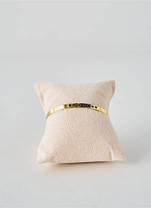 Bracelet manchette matériaux métal or KA femme