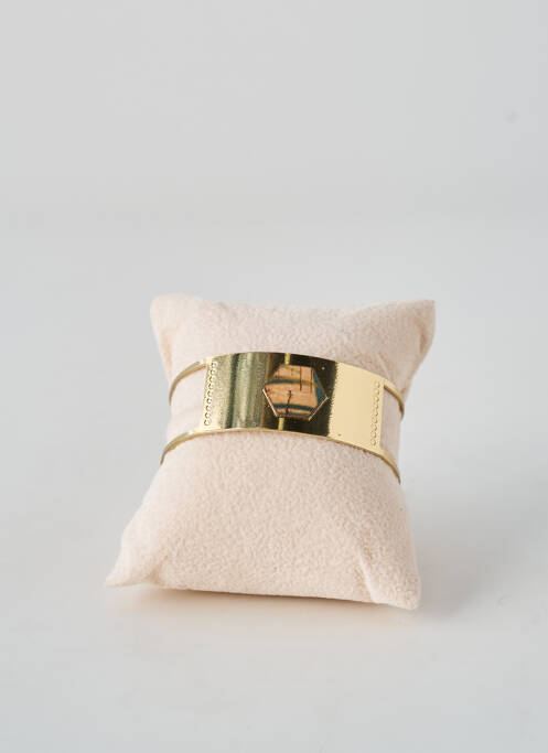 Bracelet manchette matériaux métal or LITTLE ETINCELLE femme