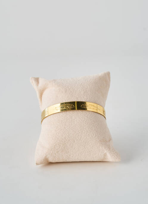 Bracelet manchette matériaux métal or KA femme